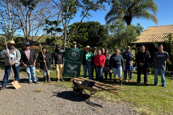 Compostagem em ação em Itatinga!