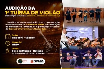 Audição da 1ª Turma de Violão