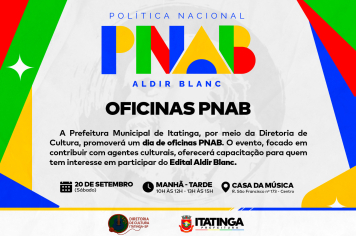 Capacitação Cultural – Oficinas PNAB 