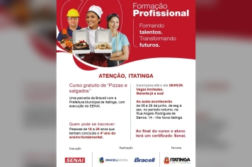 Curso Gratuito – Pizzas e Salgados