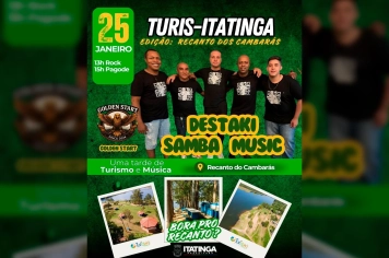 TURIS-ITATINGA – Edição Recanto dos Cambarás