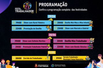 FESTA DO TRABALHADOR 2022