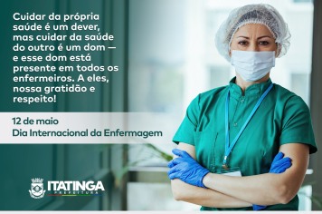 12 de Maio – Dia Internacional da Enfermagem