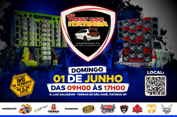 VEM AÍ O 1º FEST CAR ITATINGA!