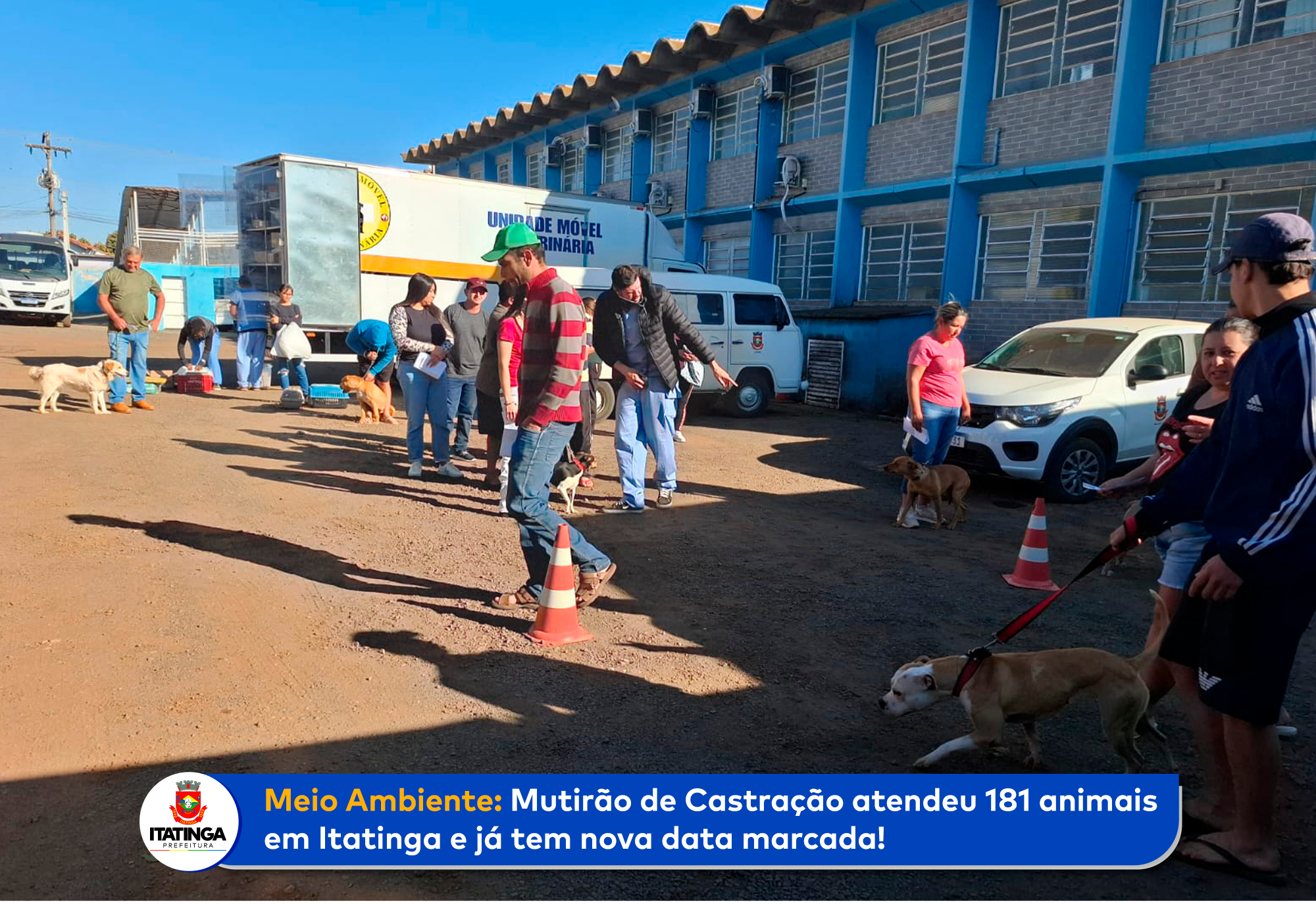Mutirão de Castração em Itatinga
