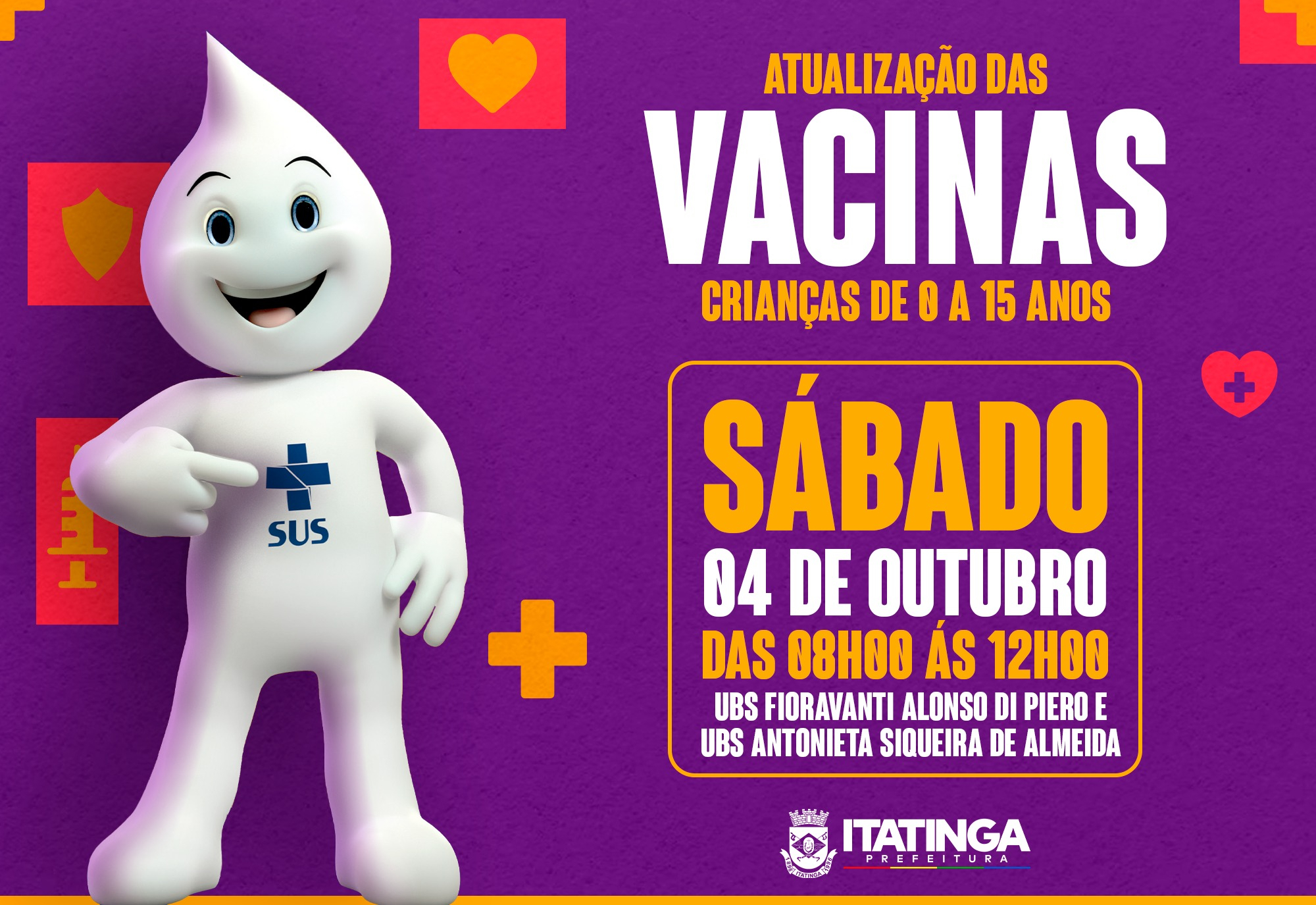 ATUALIZAÇÃO DAS VACINAS