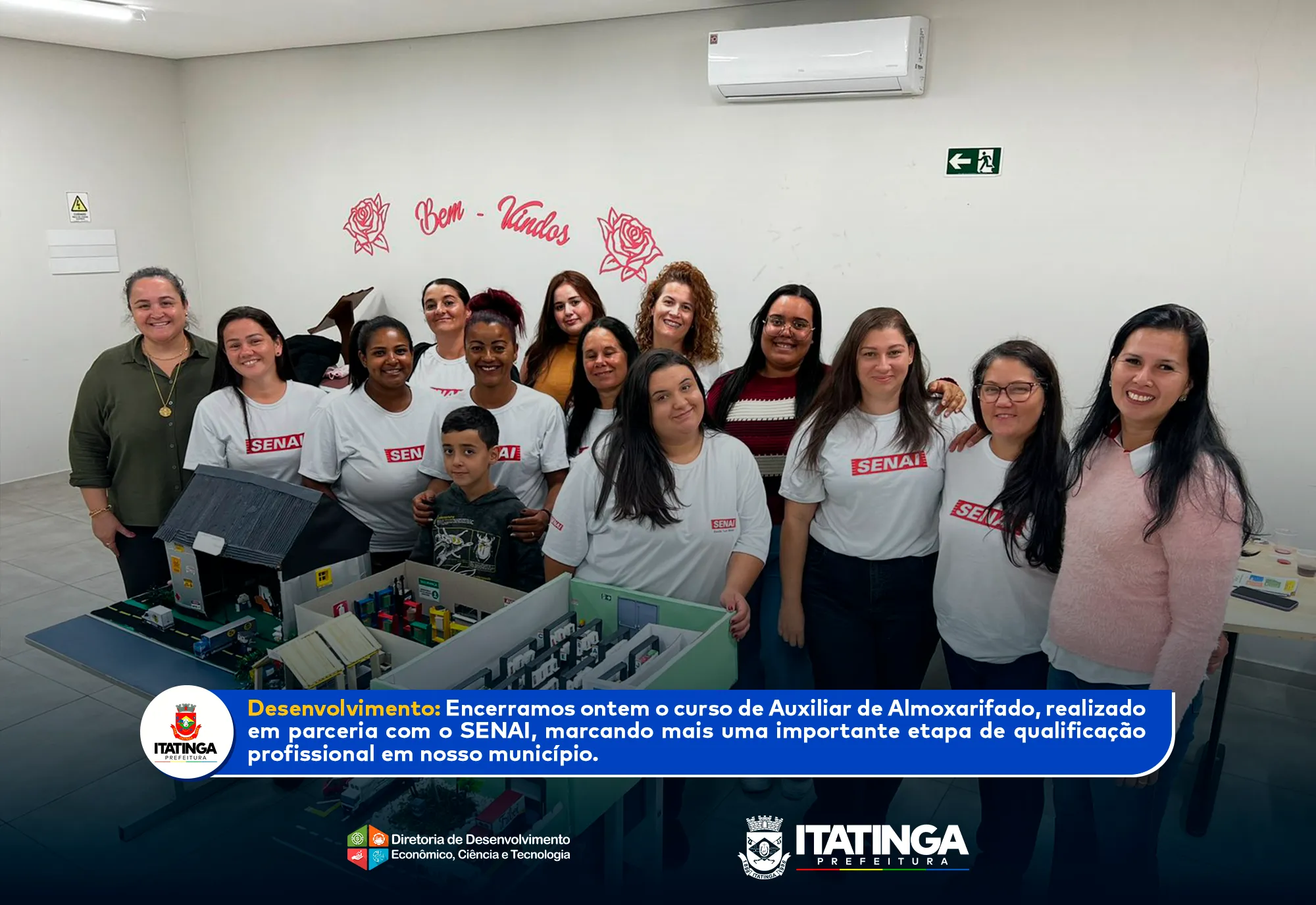 Encerramento do Curso – Auxiliar de Almoxarifado (SENAI)