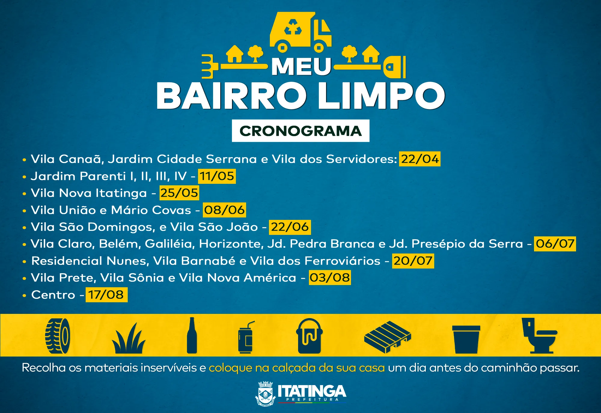 CAMPANHA BAIRRO LIMPO 2026