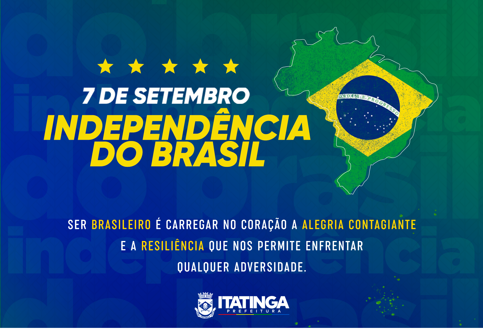 7 de Setembro – Dia da Independência do Brasil