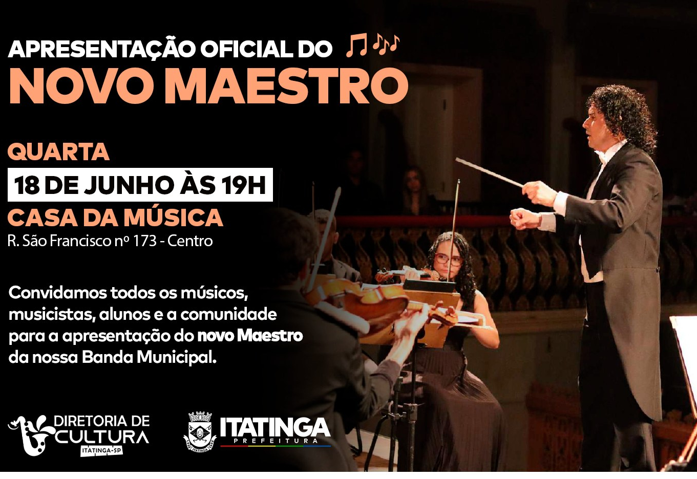 A Banda Municipal de Itatinga está de volta!