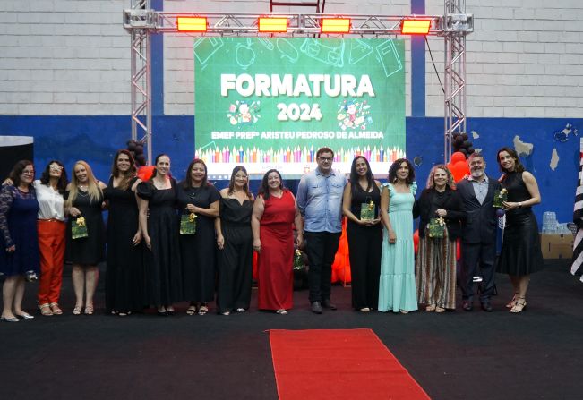 Formatura dos 9º Anos – Escola Aristeu Pedroso de Almeida