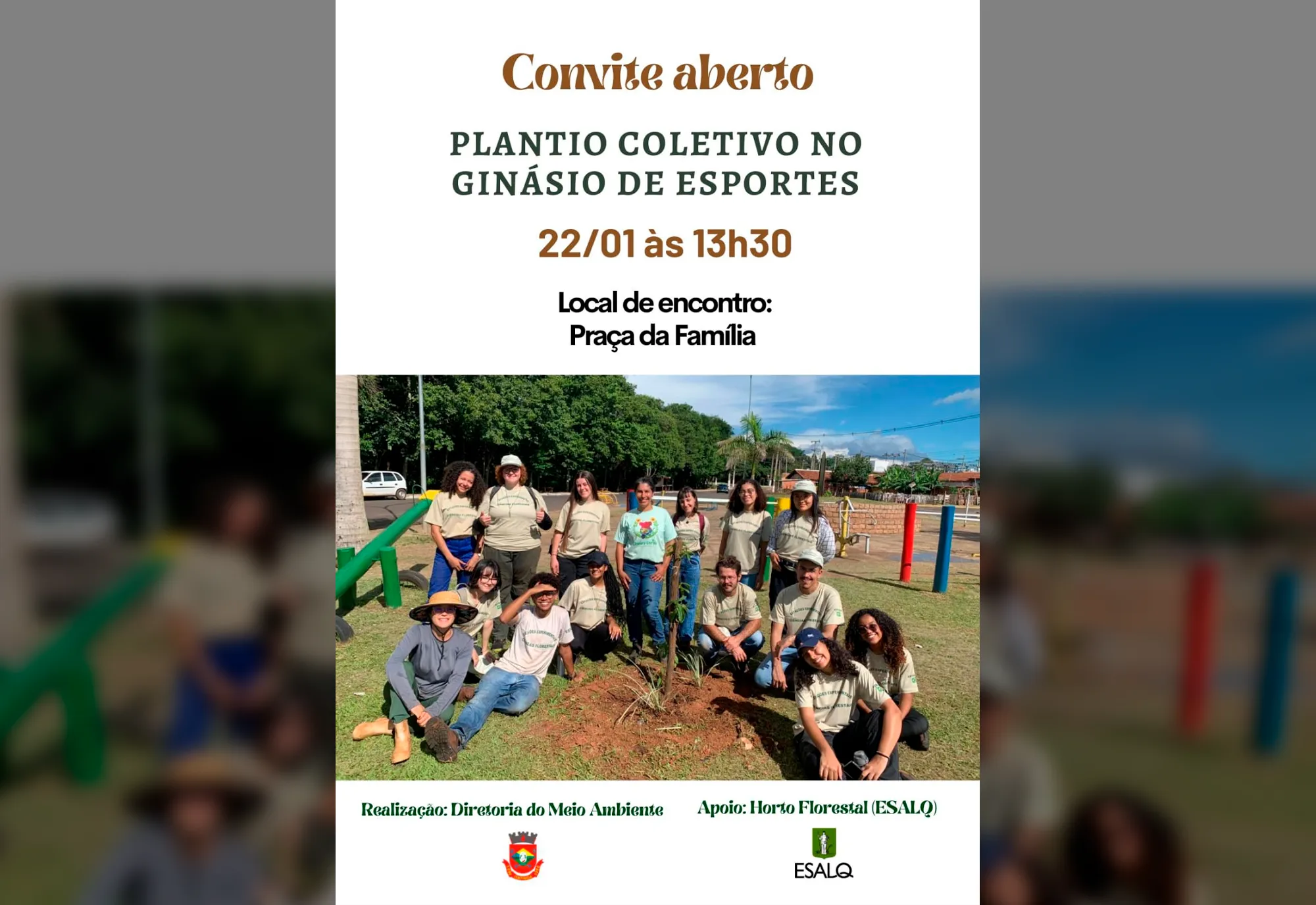 Convite Aberto – Plantio Coletivo