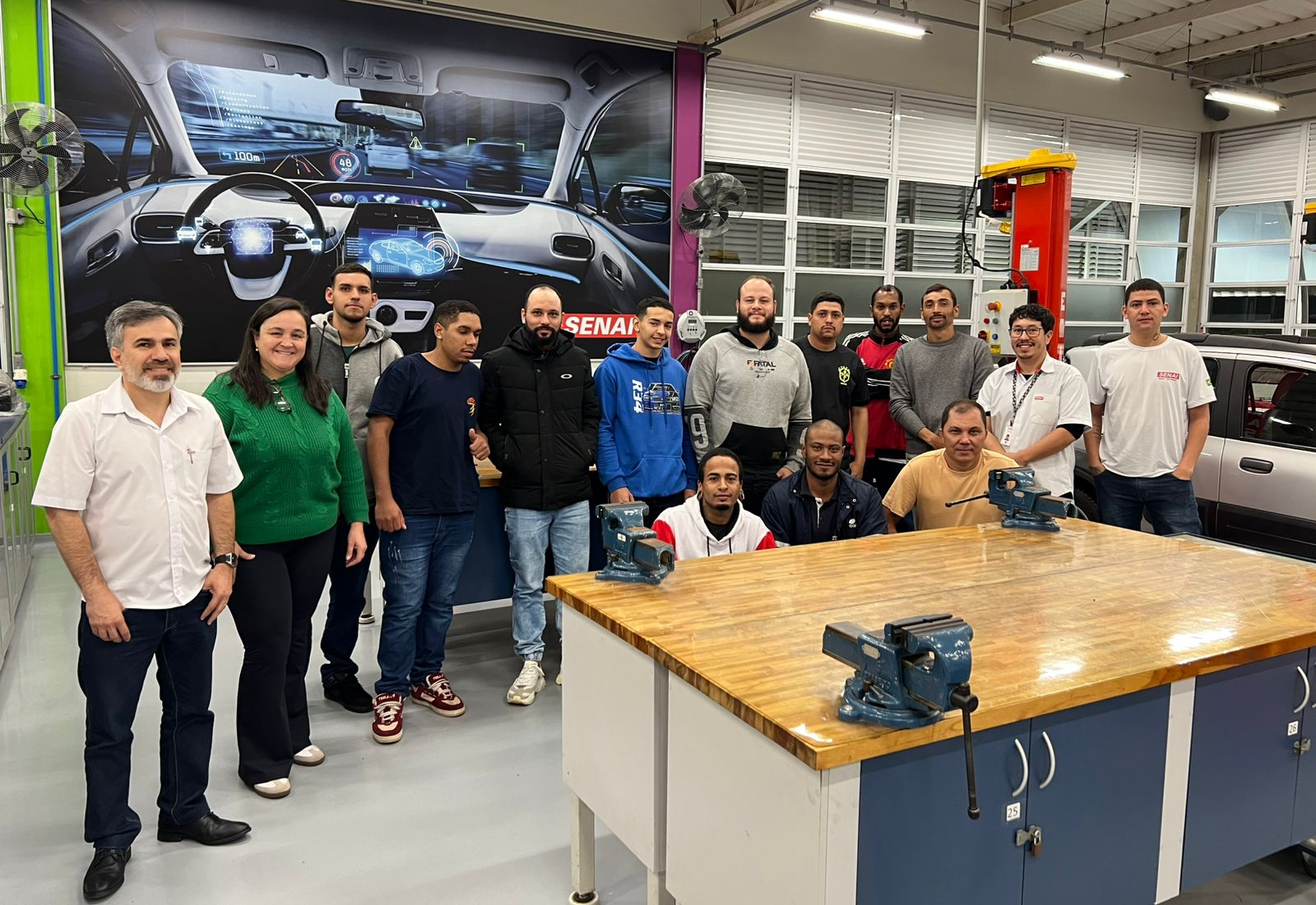 INÍCIO DO CURSO DE ELETRICISTA AUTOMOTIVO DE VEÍCULOS LEVES 