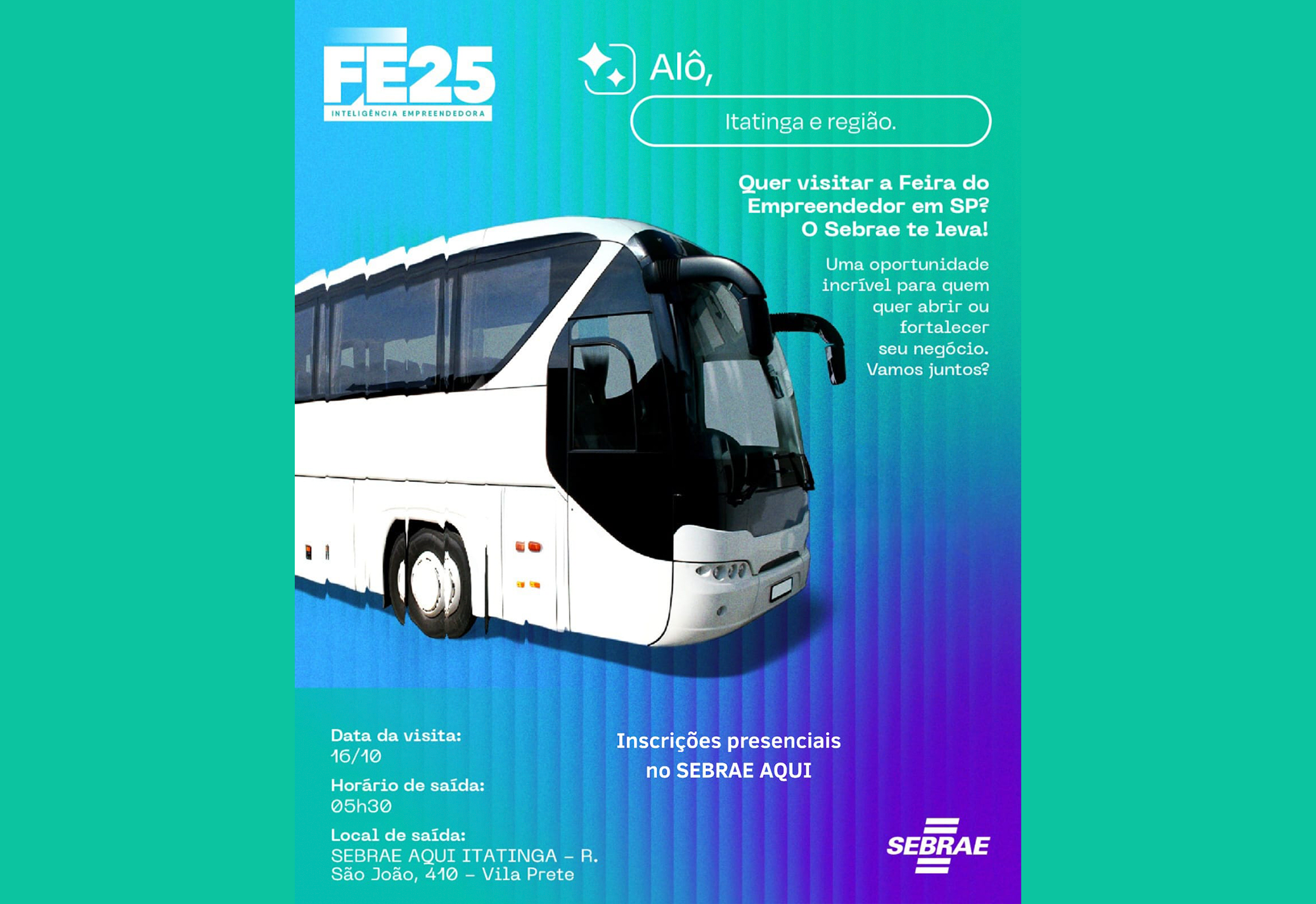 VEM AÍ A FEIRA DO EMPREENDEDOR 2025 