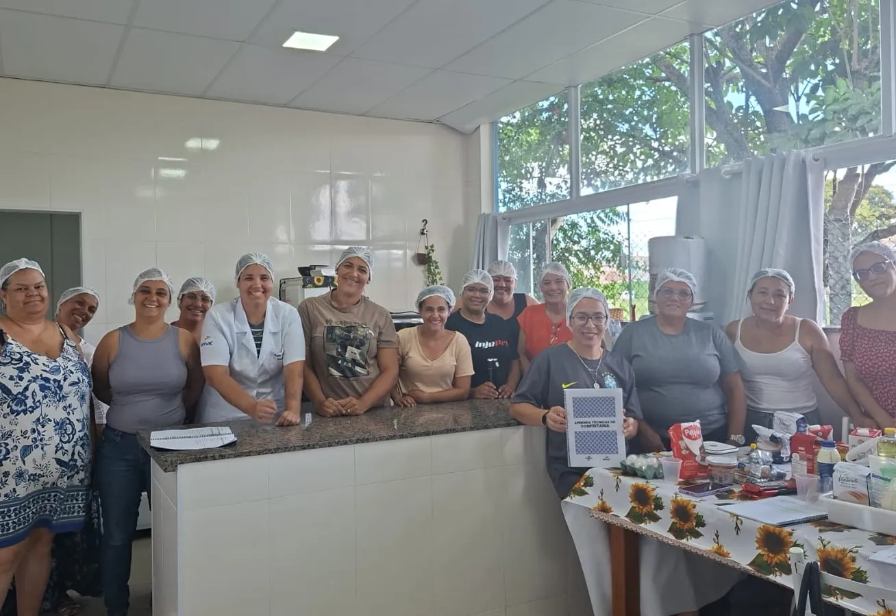 Encerramento do Curso de Confeitaria