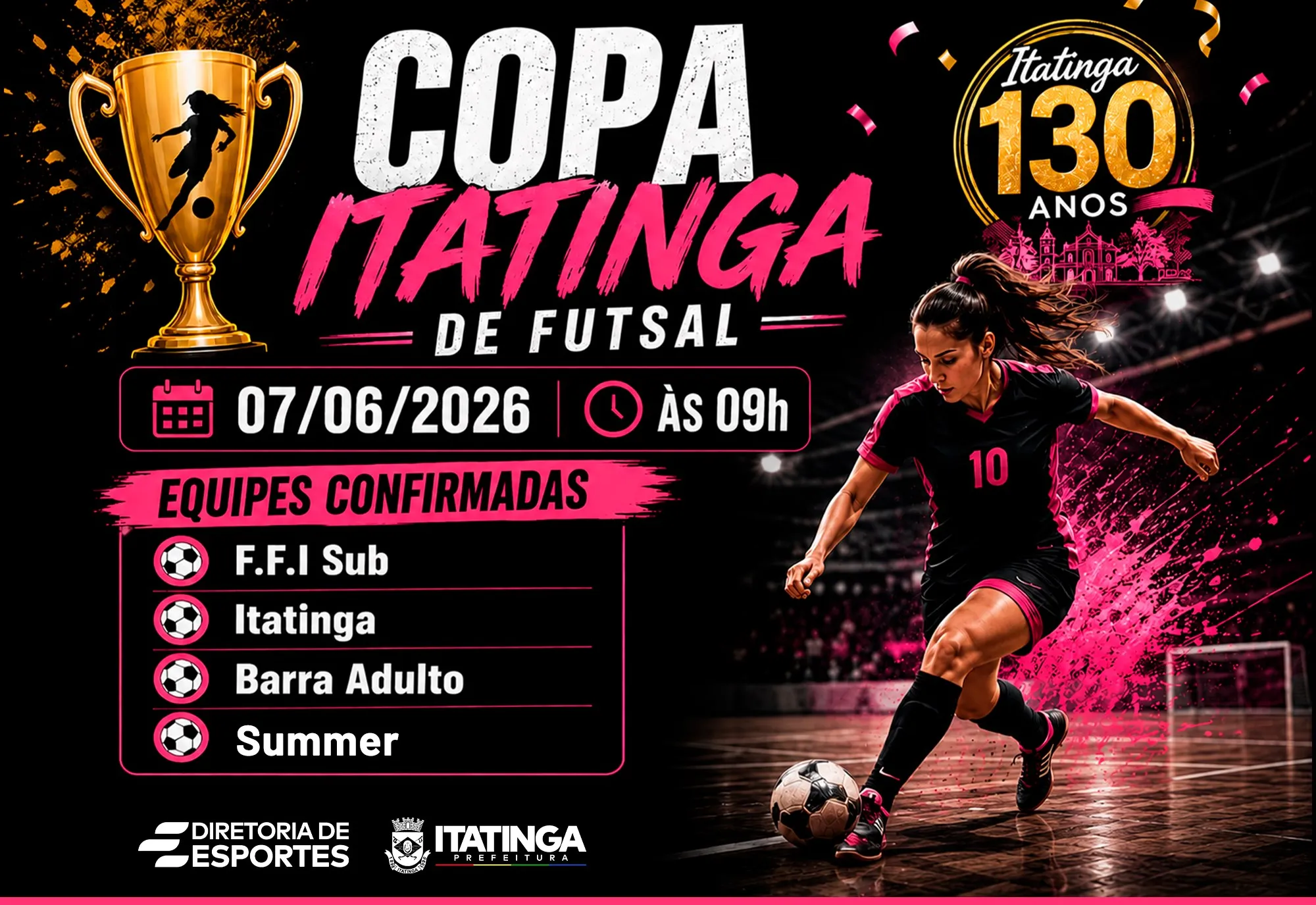 COPA ITATINGA DE FUTSAL FEMININO