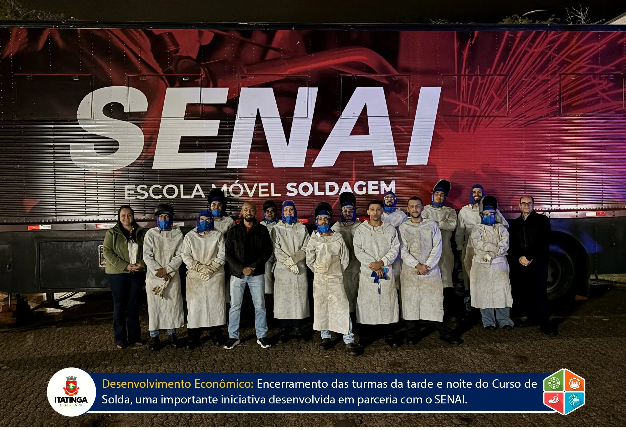 Encerramento do Curso de Solda – Turmas da Tarde e Noite