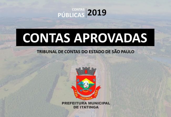 PREFEITURA DE ITATINGA TEM CONTAS APROVADAS PELO TRIBUNAL DE CONTAS 