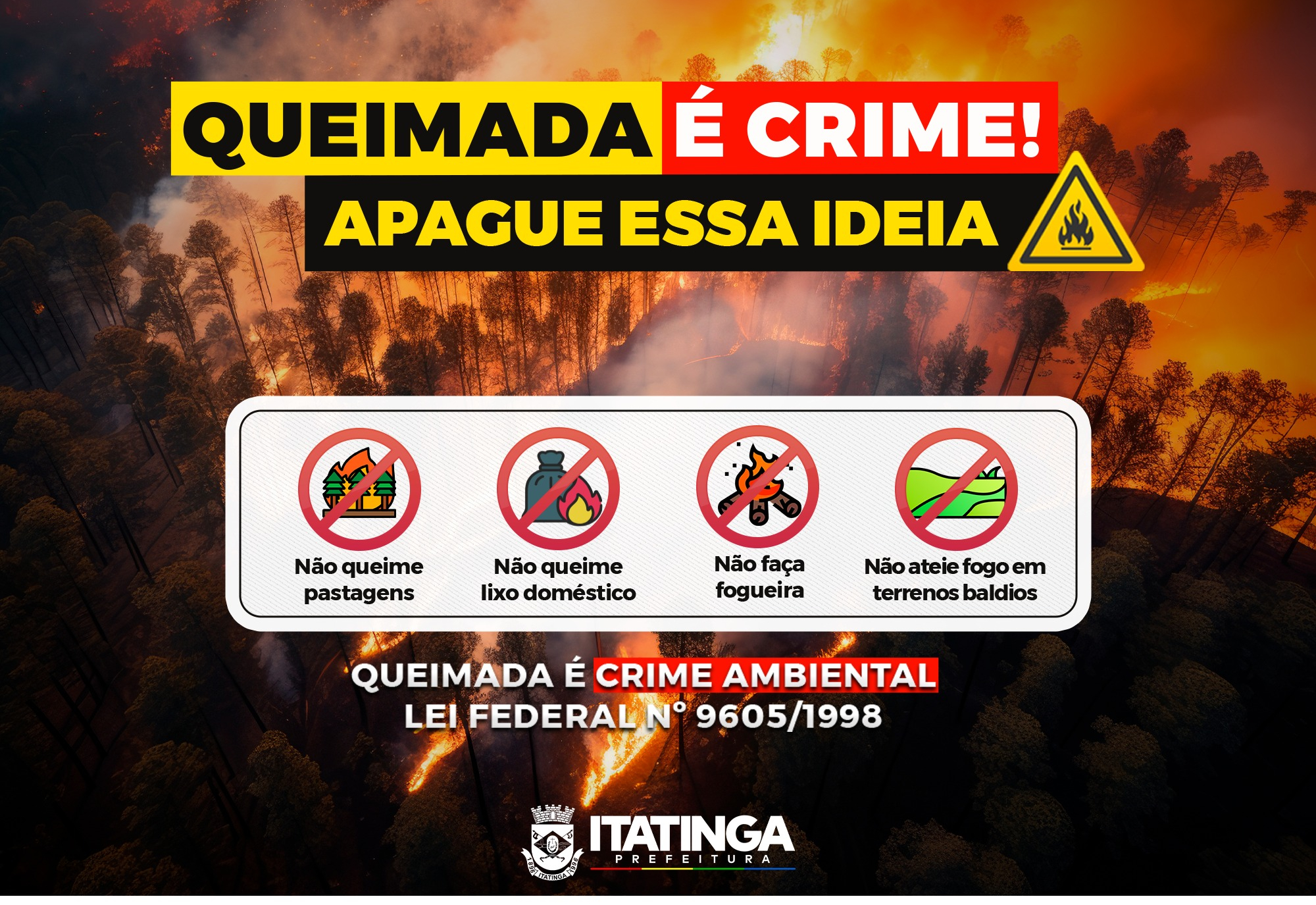   QUEIMADA É CRIME!