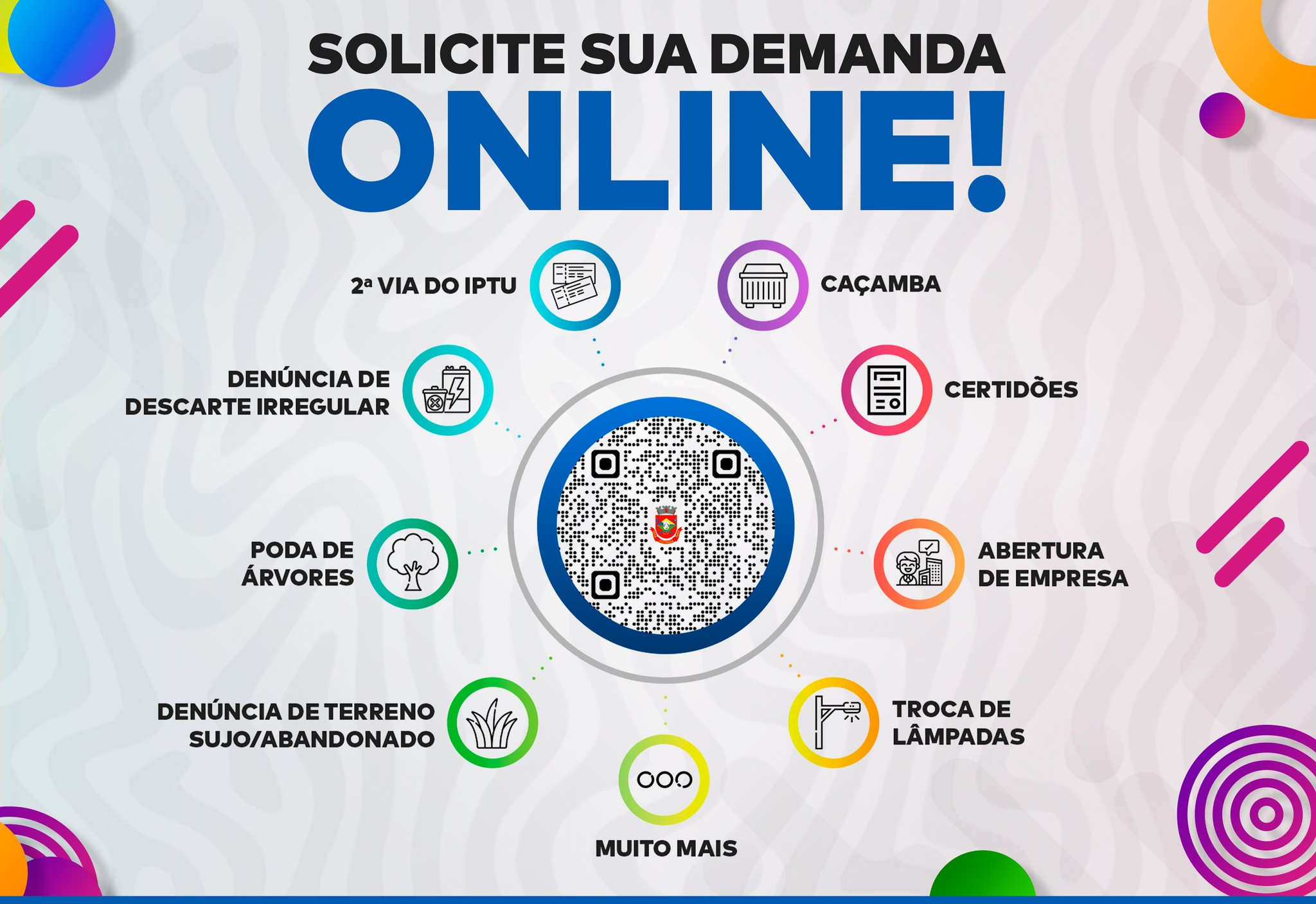 Precisa de algum serviço da Prefeitura? Agora ficou ainda mais fácil!