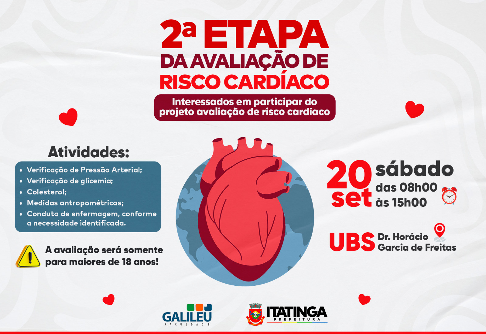 2ª Etapa da Avaliação do Risco Cardíaco 