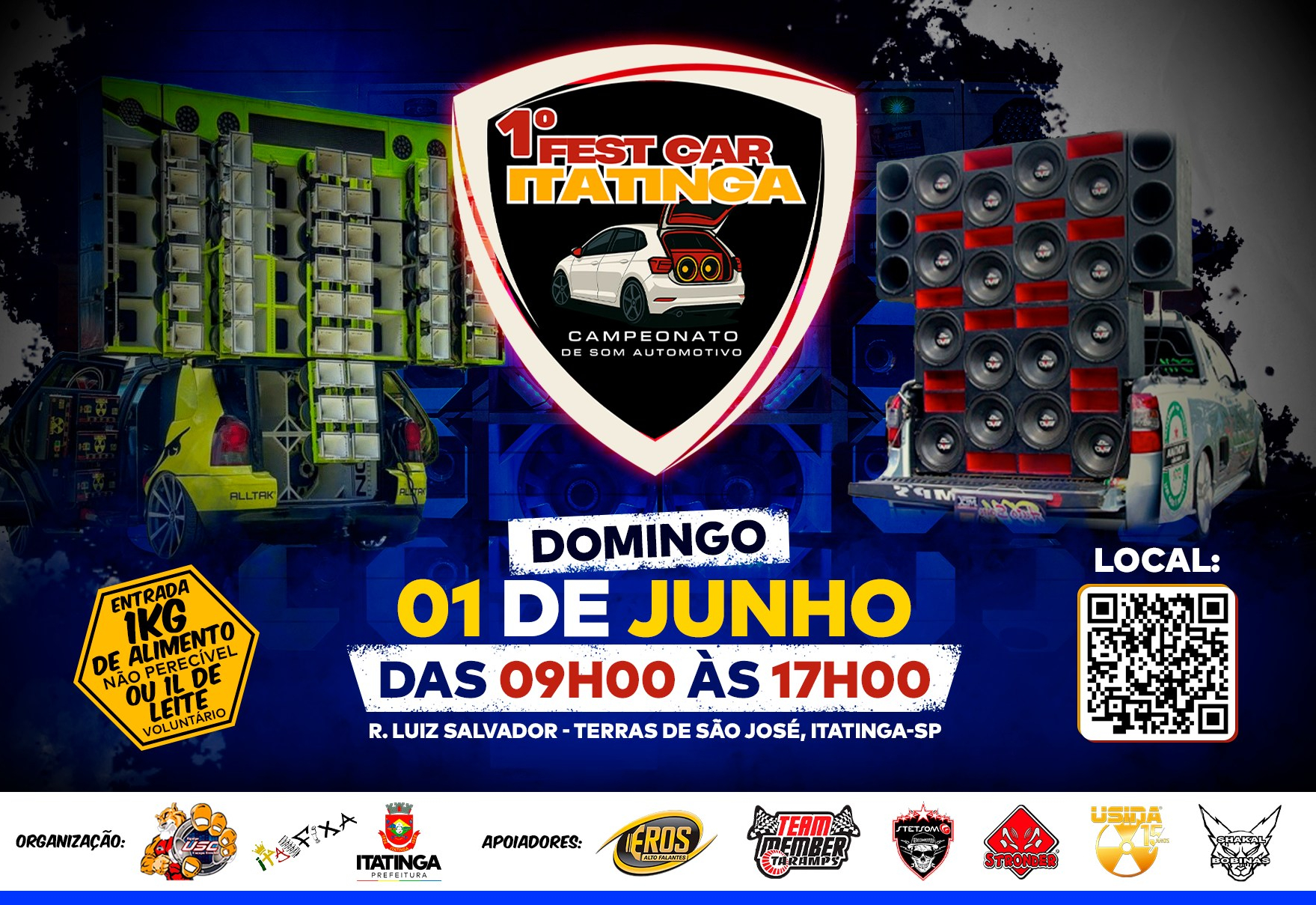 VEM AÍ O 1º FEST CAR ITATINGA!