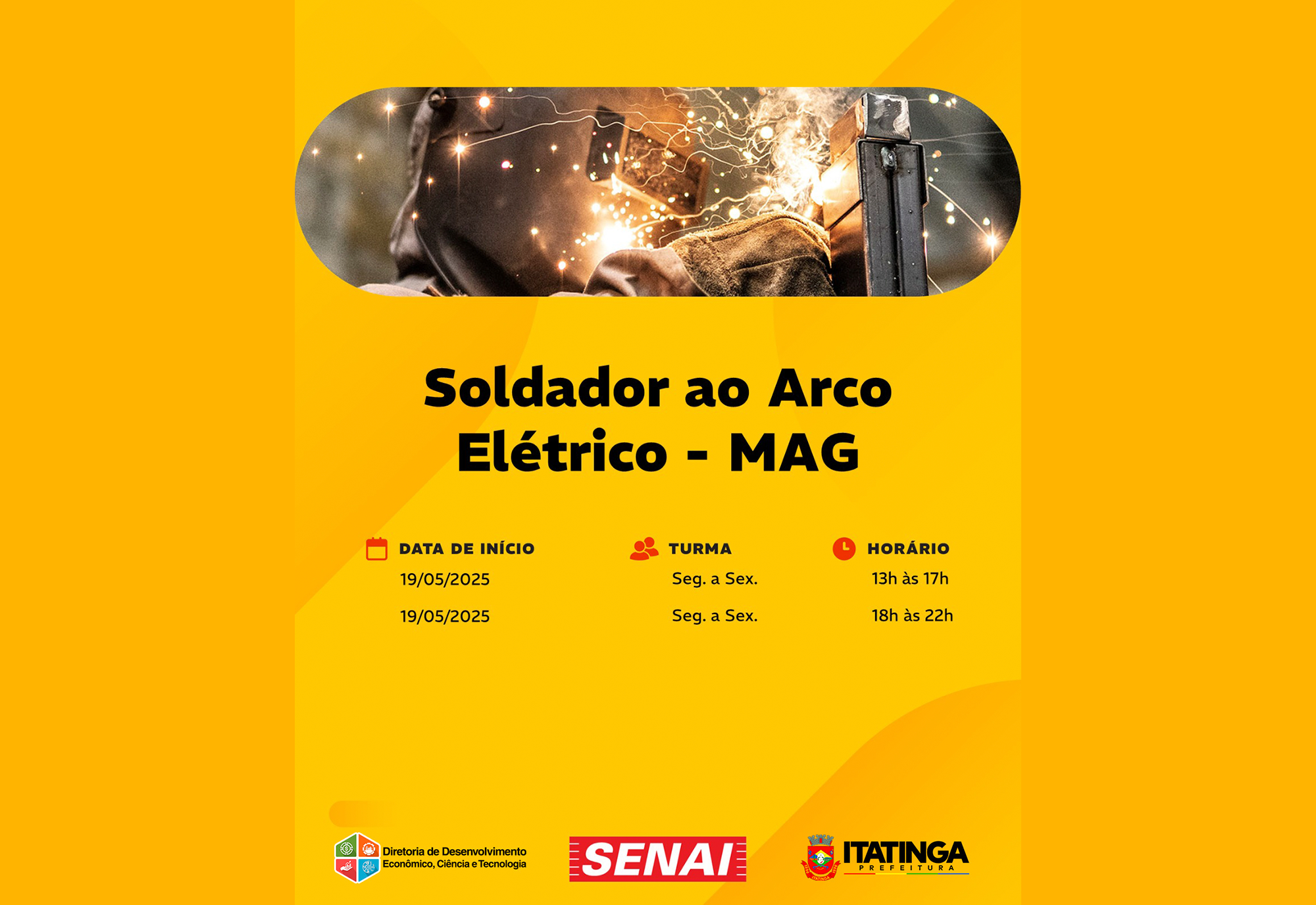  Curso de Soldador ao Arco Elétrico – MAG