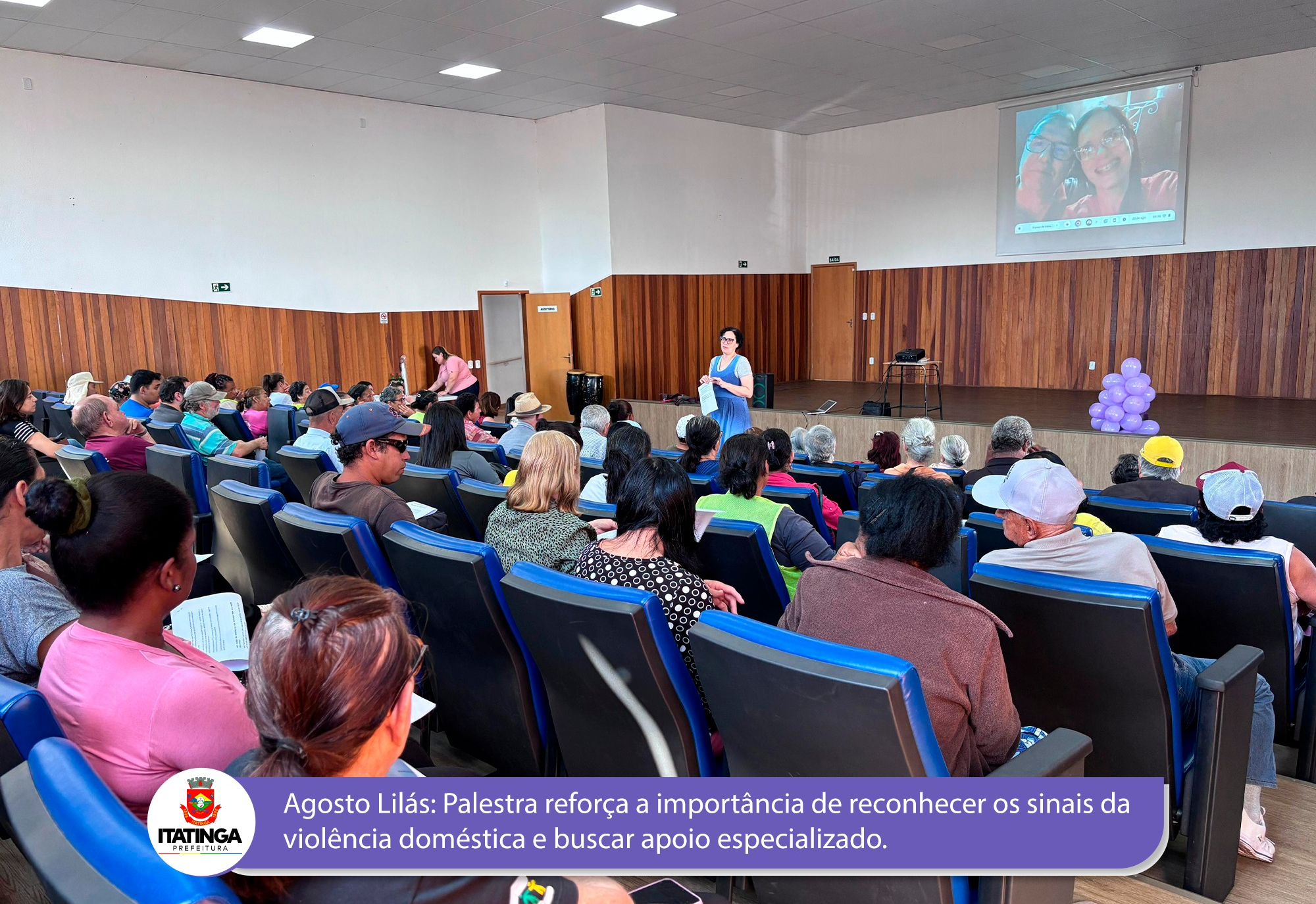 Mês de Combate à Violência Doméstica