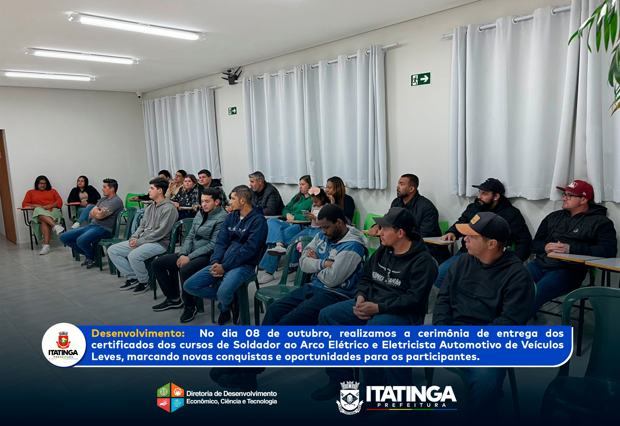 Cerimônia de Entrega de Certificados